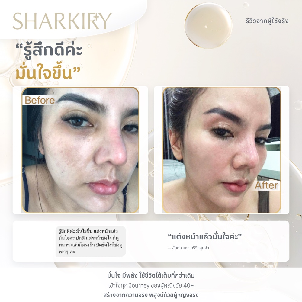 ภาพรีวิวบางส่วนจากผู้ใช้จริงชาร์กิรี่ ภาพที่ 01